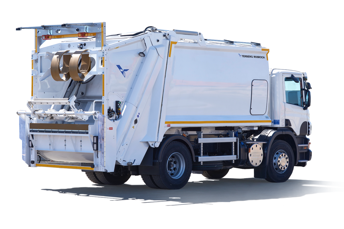 Sistema de elevación trasera de contenedores de residuos Europa MOC 500