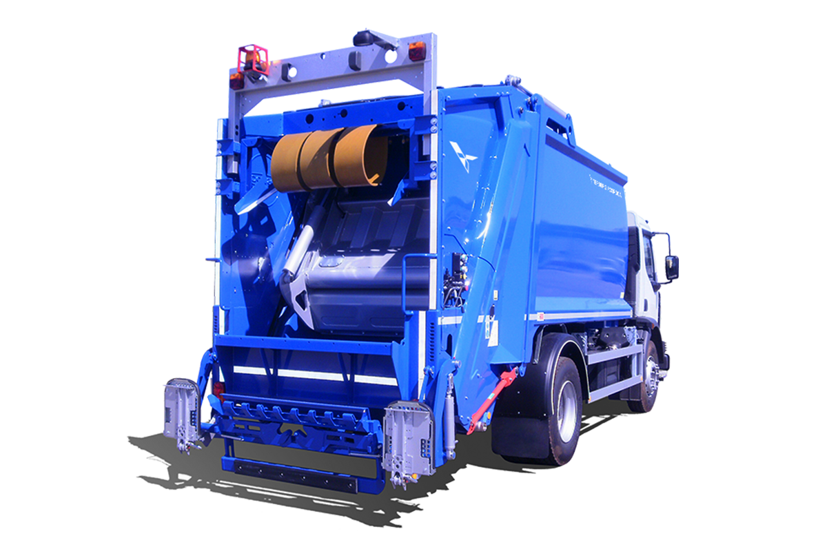 Sistema de elevación trasera de contenedores de residuos Europa MOC 800