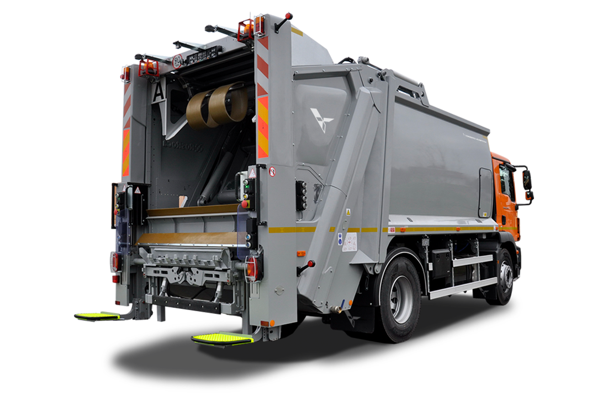 Sistema de elevación de contenedores de residuos UPC 500