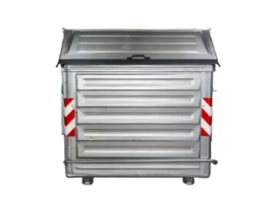 CONTENEDOR DE CARGA LATERAL METÁLICO ASIMÉTRICO