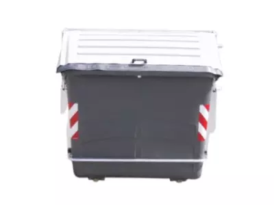 CONTENEDOR DE CARGA LATERAL METALO-PLÁSTICO