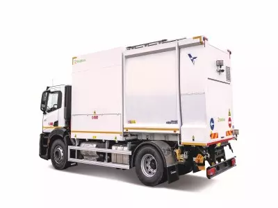 LAVACONTENEDORES DE CARGA LATERAL